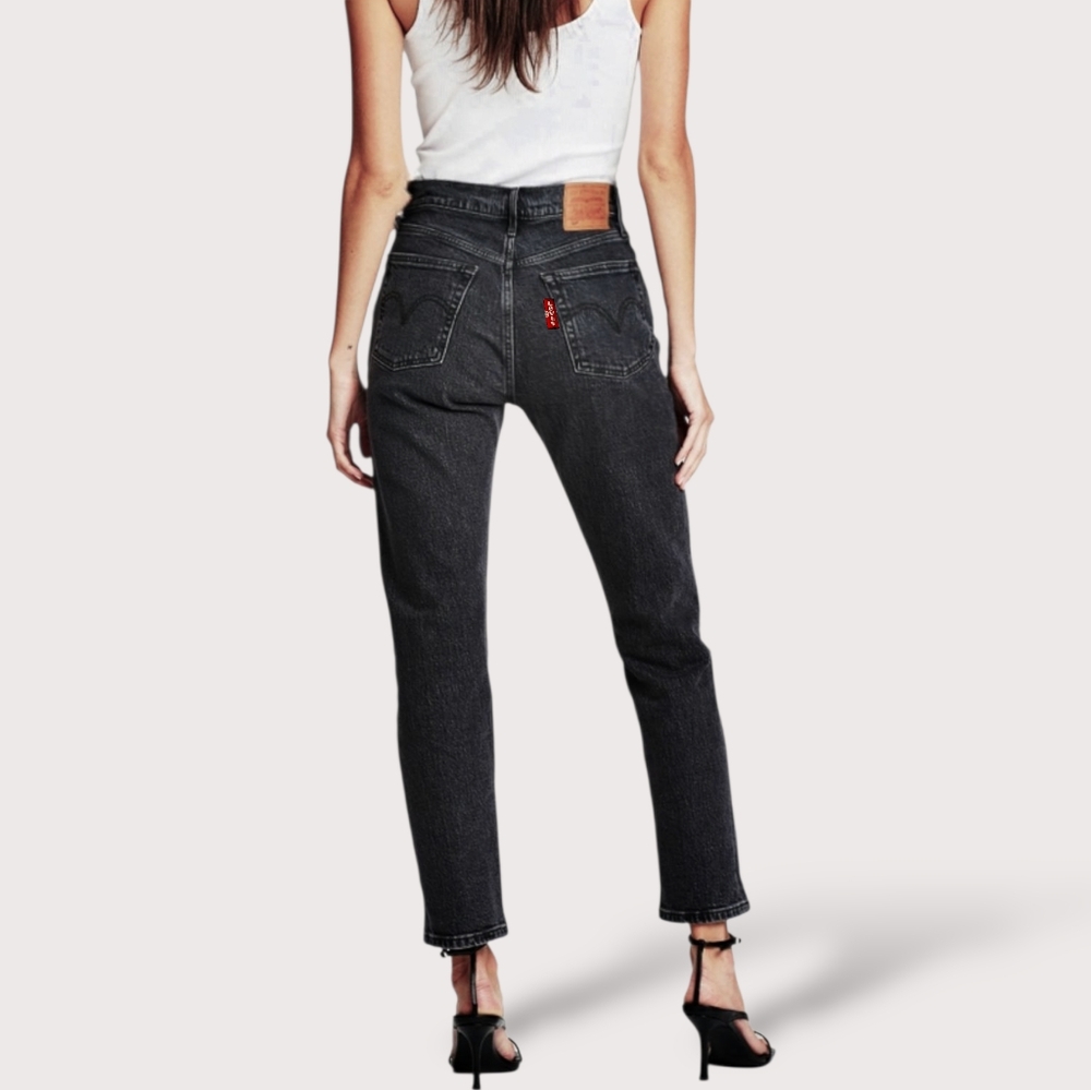 LEVIS Premium 501® Original Ankle 28/26 Black Charcoal Jeans